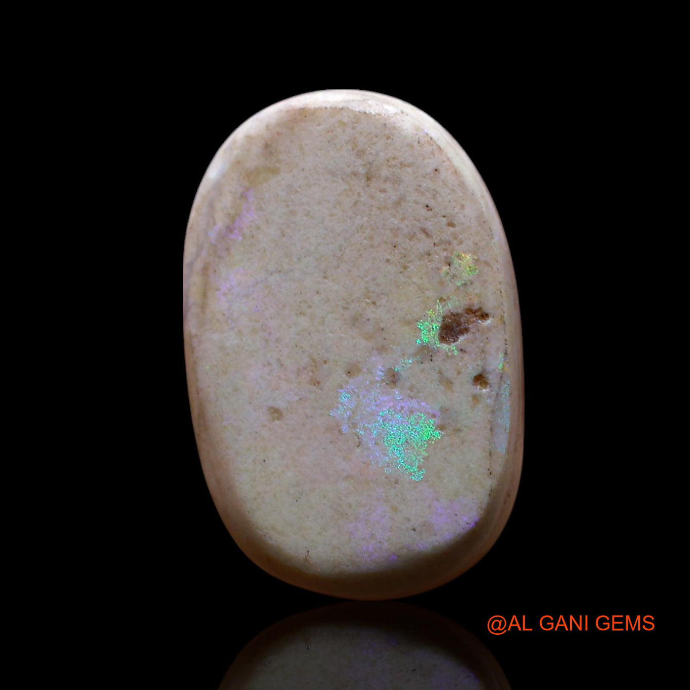 7.00 Cts Natural Australian Fire Opal Oval Cabochon Loose Gemstone For Jewelry 18x12x5 mm AG-542