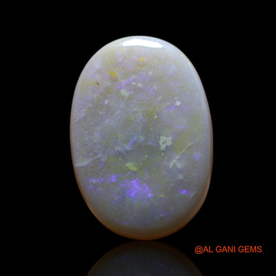 8.00 Cts Natural Australian Fire Opal Loose Gemstone Oval Cabochon 17x12x5 mm AG-545