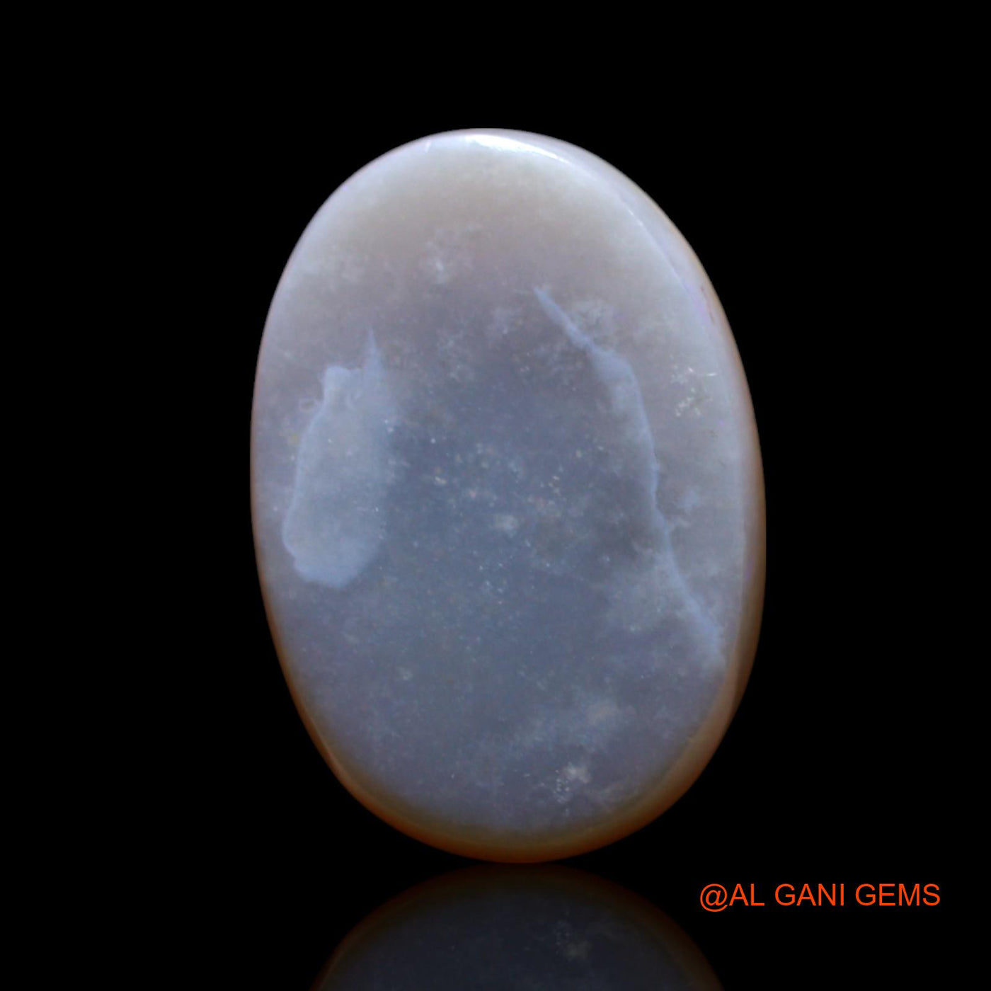 8.00 Cts Natural Australian Fire Opal Loose Gemstone Oval Cabochon 17x12x5 mm AG-545