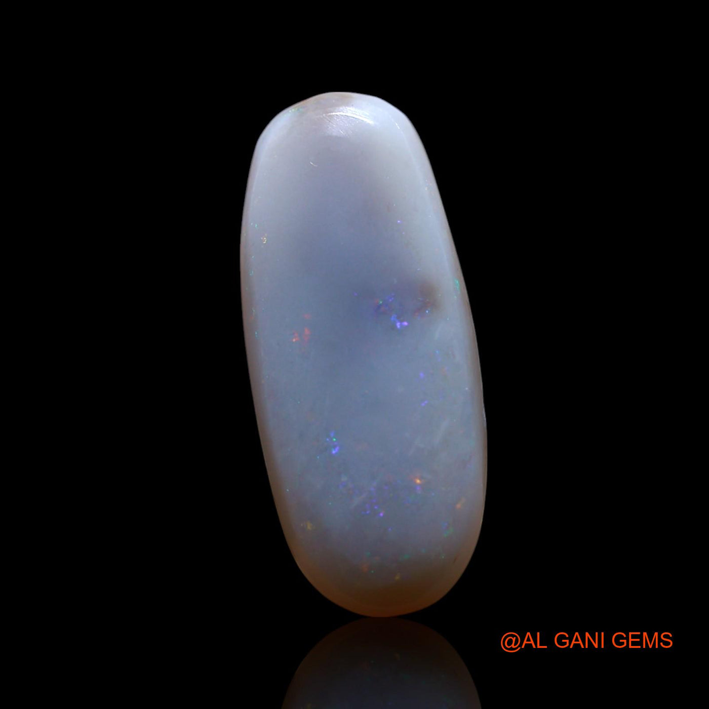 Natural Untreated Fire Opal Loose Gemstone Oval Cabochon From Australia 5.00 Cts 19x8x4 mm AG-546