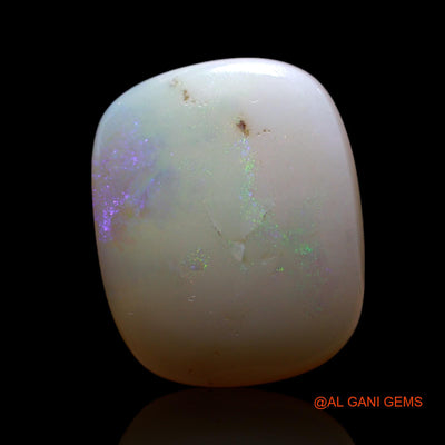 7.00 Cts Unheated Australian Fire Opal Loose Gemstone Oval Cabochon Natural 16x13x4 mm AG-548