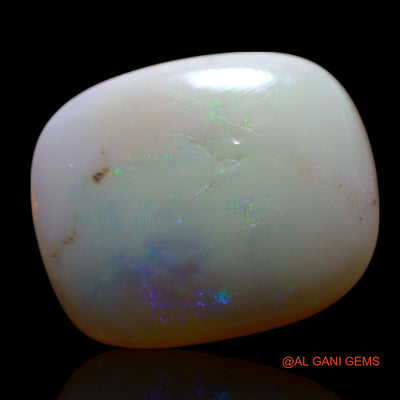 7.00 Cts Unheated Australian Fire Opal Loose Gemstone Oval Cabochon Natural 16x13x4 mm AG-548
