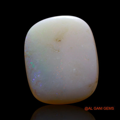 7.00 Cts Unheated Australian Fire Opal Loose Gemstone Oval Cabochon Natural 16x13x4 mm AG-548