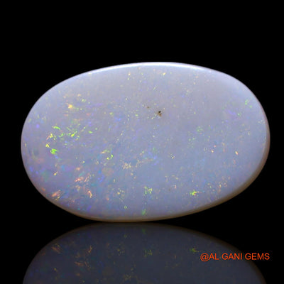 Natural Fire Opal Gemstone 1.00 Cts Loose Oval Cabochon From Australia 11x7x1 mm AG-54