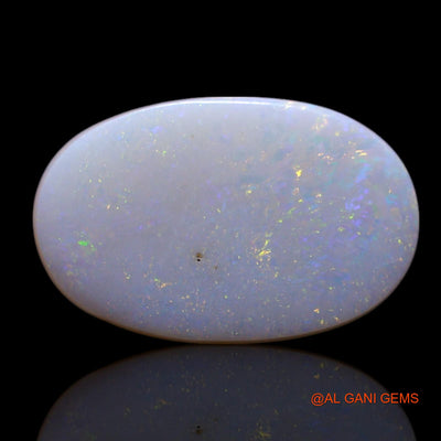Natural Fire Opal Gemstone 1.00 Cts Loose Oval Cabochon From Australia 11x7x1 mm AG-54