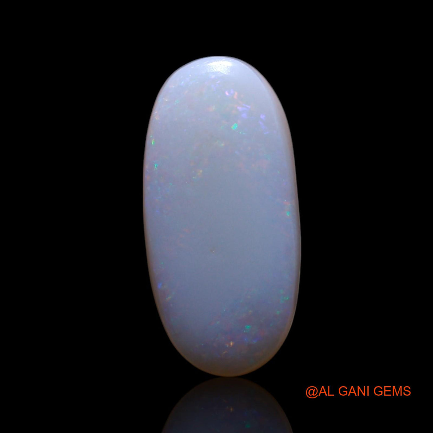 1.50 Cts Natural Australian Fire Opal Oval Cabochon Loose Gemstone For Jewelry 18x9x4 mm AG-551