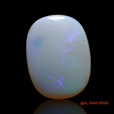 Natural Untreated Fire Opal Loose Gemstone Oval Cabochon From Australia 1.50 Cts 16x12x3 mm AG-552