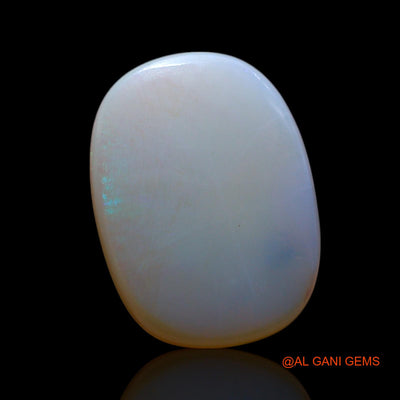Natural Untreated Fire Opal Loose Gemstone Oval Cabochon From Australia 1.50 Cts 16x12x3 mm AG-552