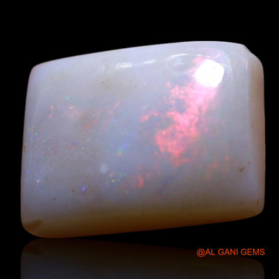 6.00 Cts Natural Australian Fire Opal Loose Gemstone Square Cabochon 14x11x4 mm AG-553
