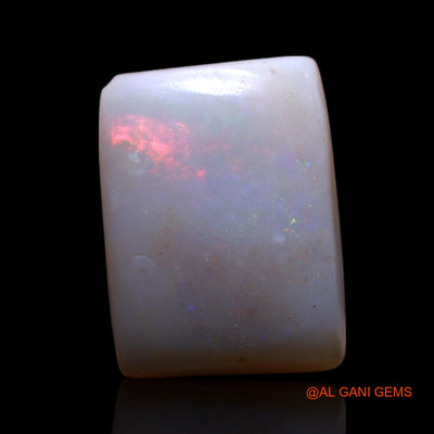 6.00 Cts Natural Australian Fire Opal Loose Gemstone Square Cabochon 14x11x4 mm AG-553