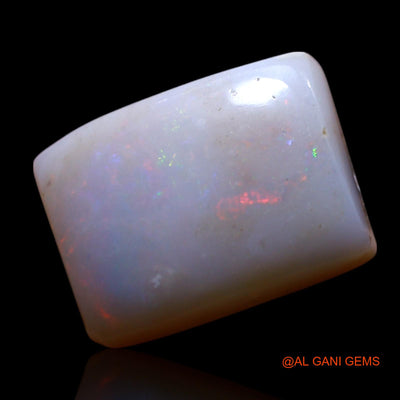 6.00 Cts Natural Australian Fire Opal Loose Gemstone Square Cabochon 14x11x4 mm AG-553