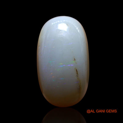 Natural Fire Opal Gemstone 7.00 Cts Loose Oval Cabochon From Australia 17x9x6 mm AG-555