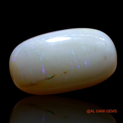 Natural Fire Opal Gemstone 7.00 Cts Loose Oval Cabochon From Australia 17x9x6 mm AG-555