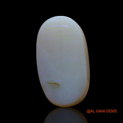 Natural Fire Opal Gemstone 7.00 Cts Loose Oval Cabochon From Australia 17x9x6 mm AG-555