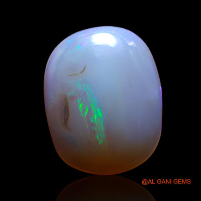 6.00 Cts Natural Australian Fire Opal Loose Gemstone Oval Cabochon 16x12x5 mm AG-557