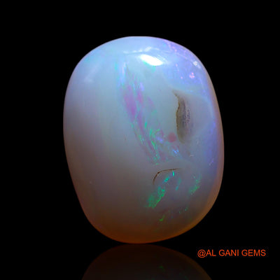 6.00 Cts Natural Australian Fire Opal Loose Gemstone Oval Cabochon 16x12x5 mm AG-557