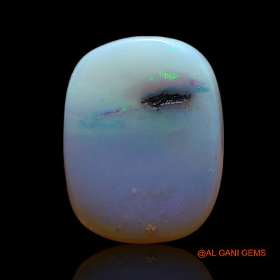 7.00 Cts Unheated Australian Fire Opal Loose Gemstone Oval Cabochon Natural 15x12x5 mm AG-558