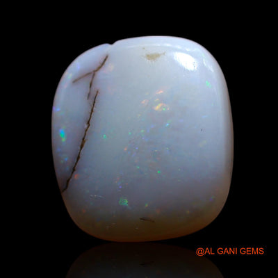 6.00 Cts Natural Australian Fire Opal Loose Gemstone Oval Cabochon 14x13x5 mm AG-560