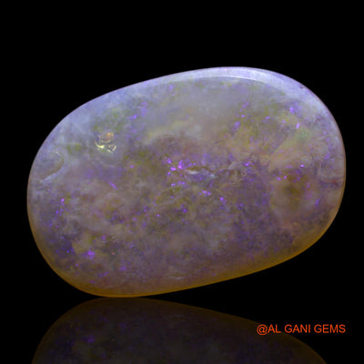 3.00 Cts Natural Australian Fire Opal Oval Cabochon Loose Gemstone For Jewelry 17x11x2 mm AG-562