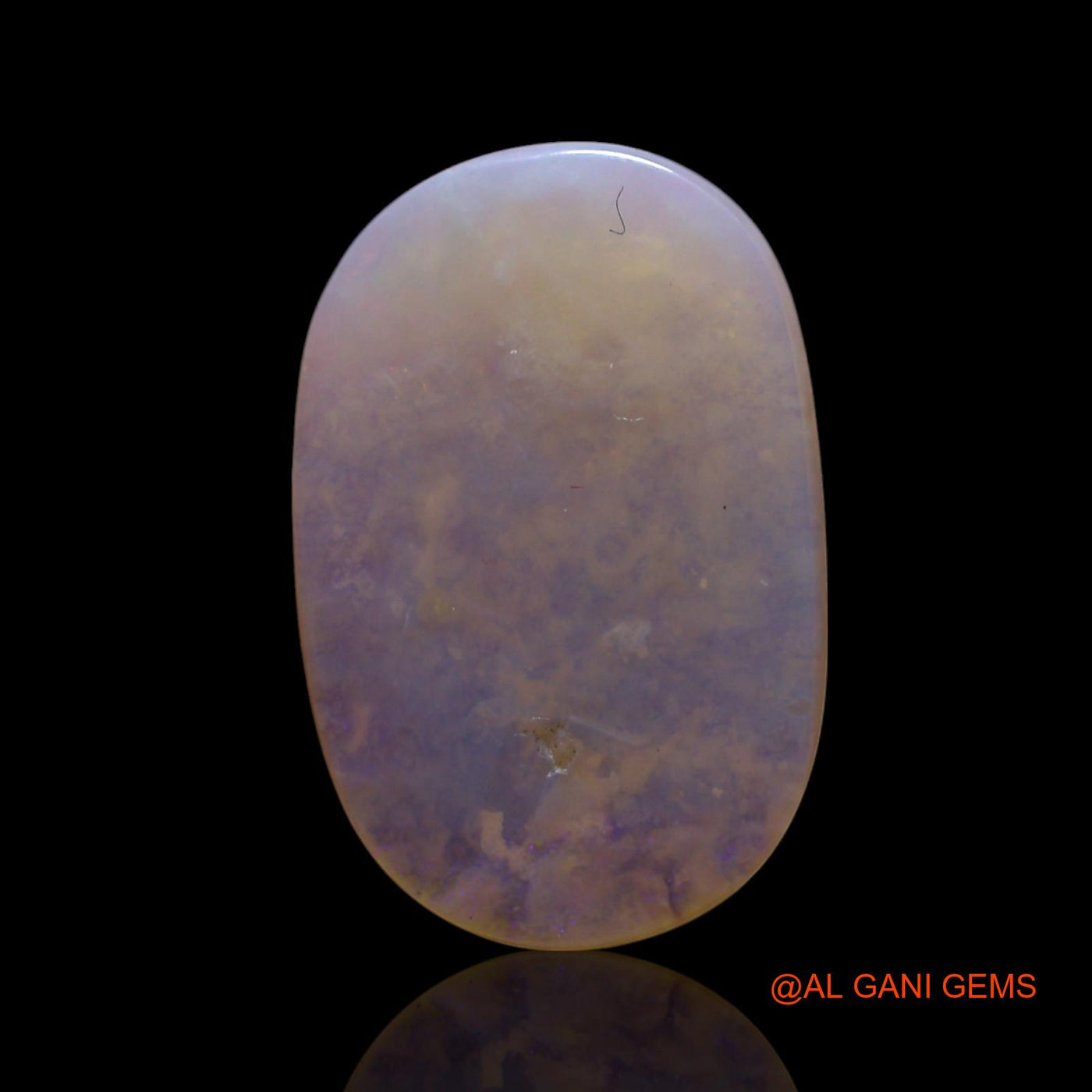 3.00 Cts Natural Australian Fire Opal Oval Cabochon Loose Gemstone For Jewelry 17x11x2 mm AG-562