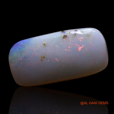 Natural Untreated Fire Opal Loose Gemstone Square Cabochon From Australia 4.00 Cts 18x9x3 mm AG-563