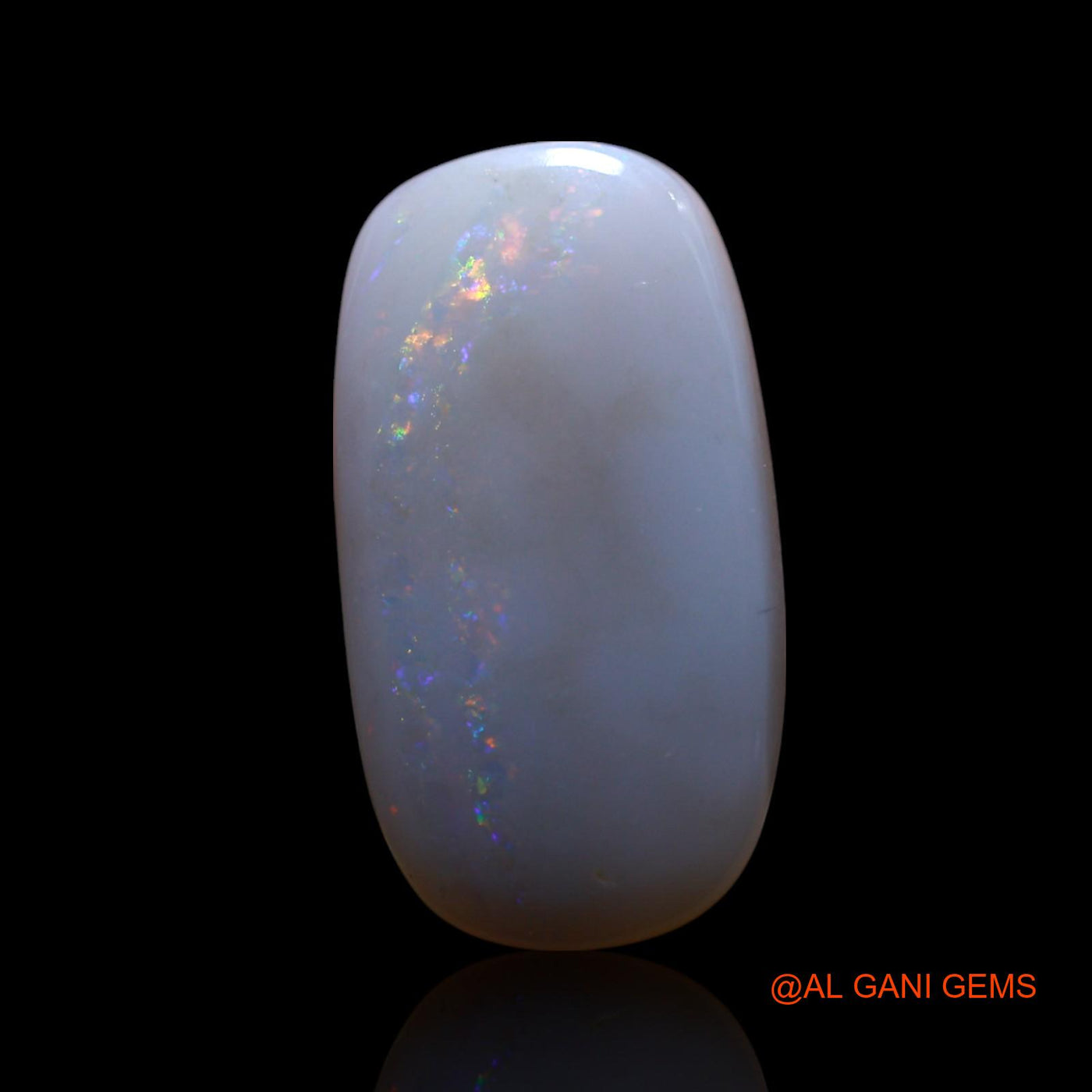 3.50 Cts Natural Australian Fire Opal Loose Gemstone Oval Cabochon 17x9x3 mm AG-564