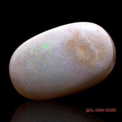 Natural Fire Opal Gemstone 6.00 Cts Loose Oval Cabochon From Australia 16x10x5 mm AG-566