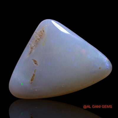 2.50 Cts Natural Australian Fire Opal Trillion Cabochon Loose Gemstone For Jewelry 15x11x3 mm AG-568