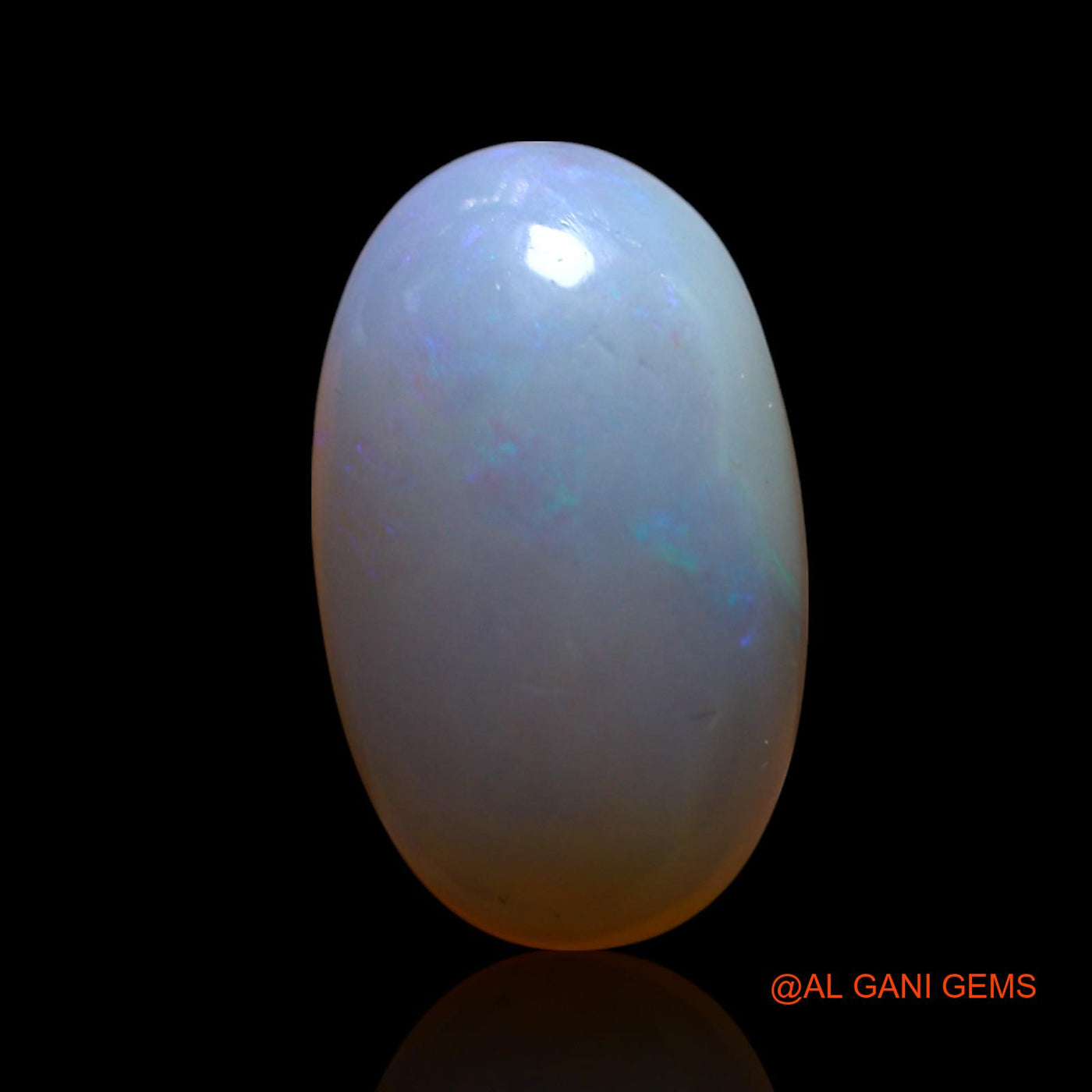 5.00 Cts Natural Australian Fire Opal Loose Gemstone Oval Cabochon 16x10x5 mm AG-569