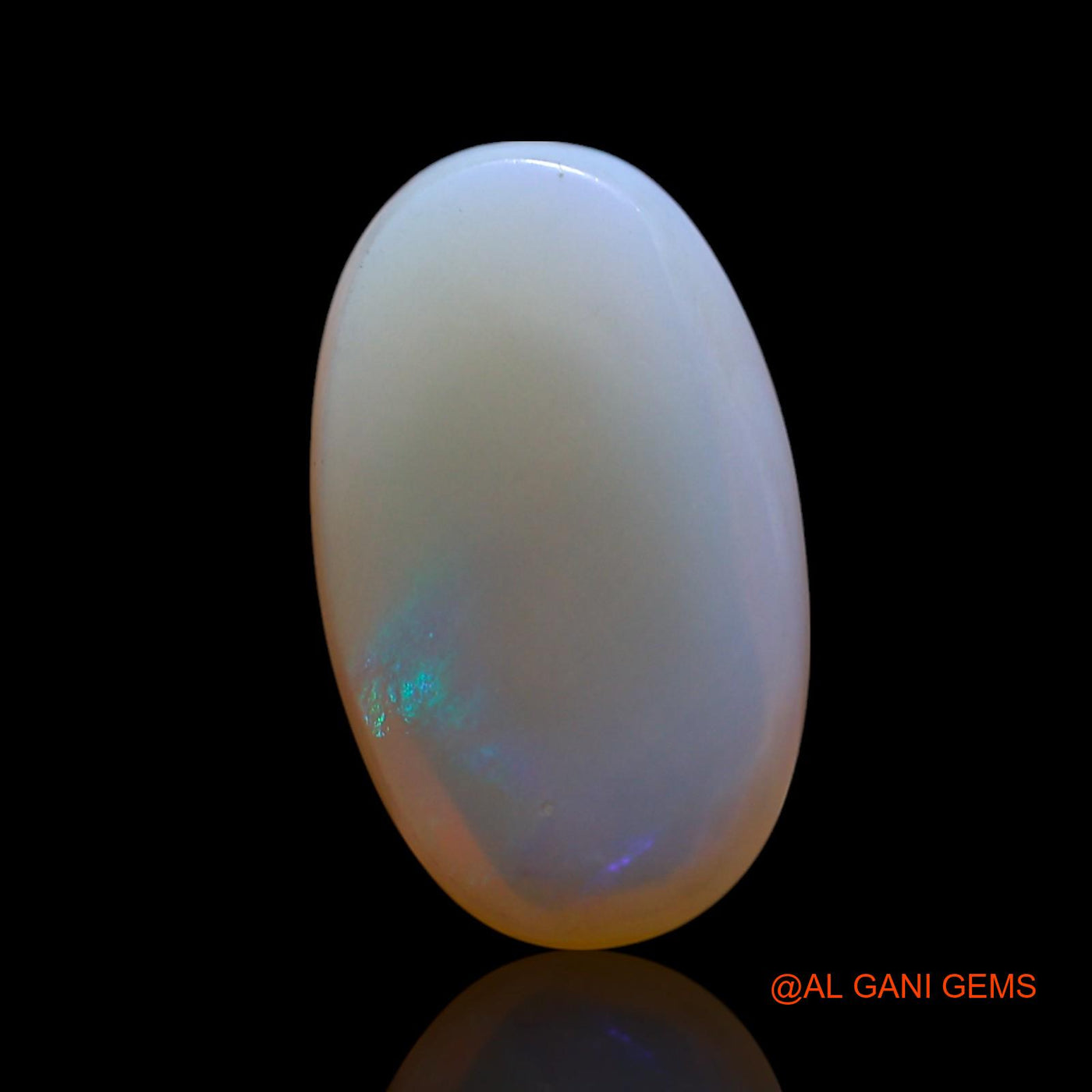 5.00 Cts Natural Australian Fire Opal Loose Gemstone Oval Cabochon 16x10x5 mm AG-569