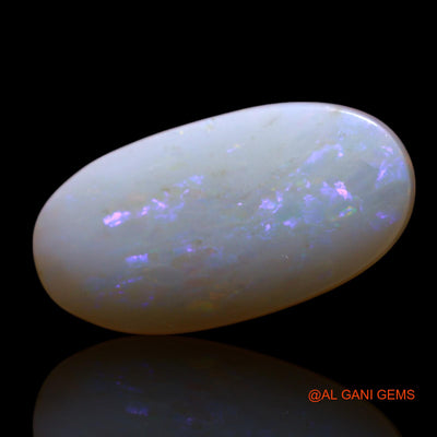 Natural Untreated Fire Opal Loose Gemstone Oval Cabochon From Australia 3.50 Cts 16x8x3 mm AG-571
