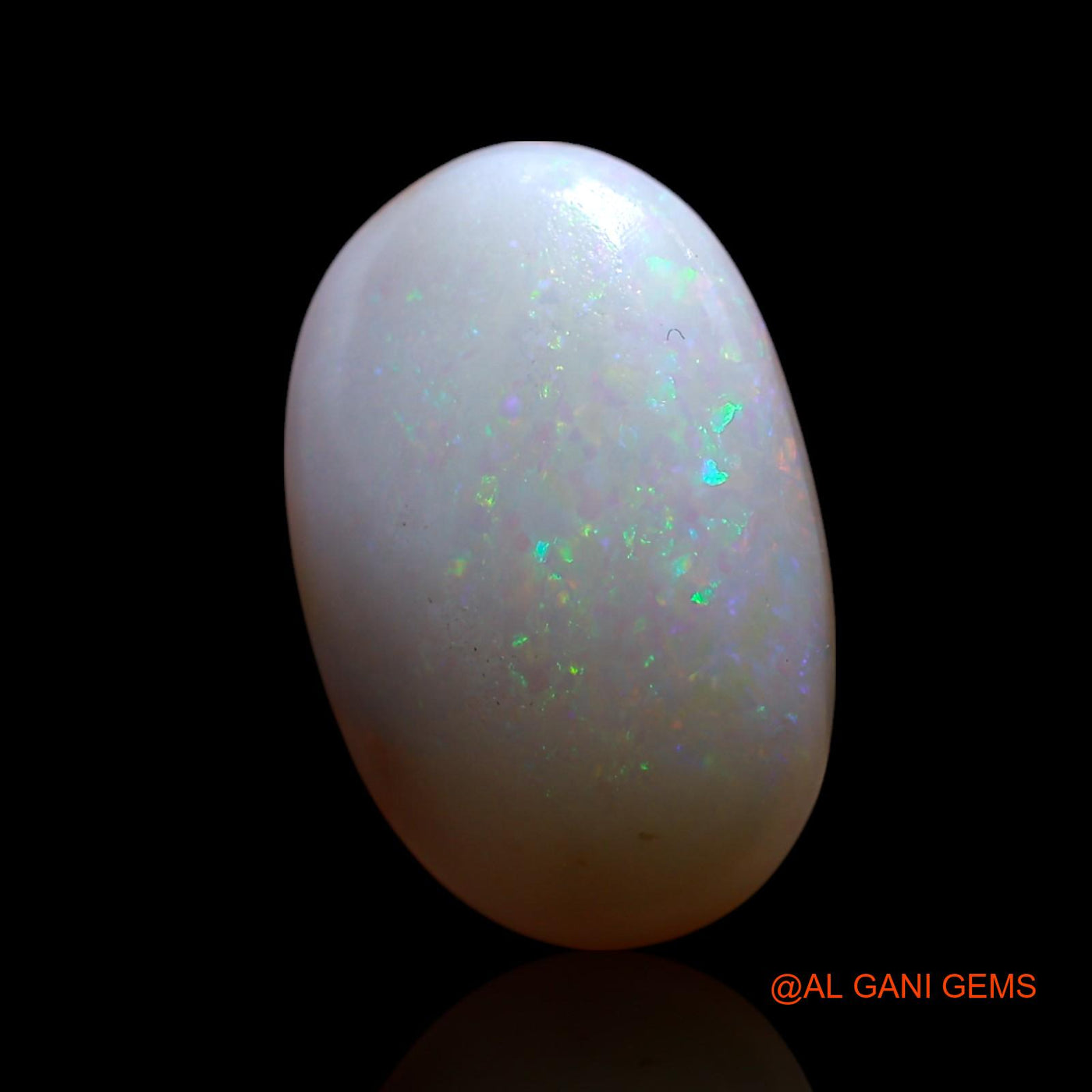 4.50 Cts Natural Australian Fire Opal Loose Gemstone Oval Cabochon 15x10x4 mm AG-572