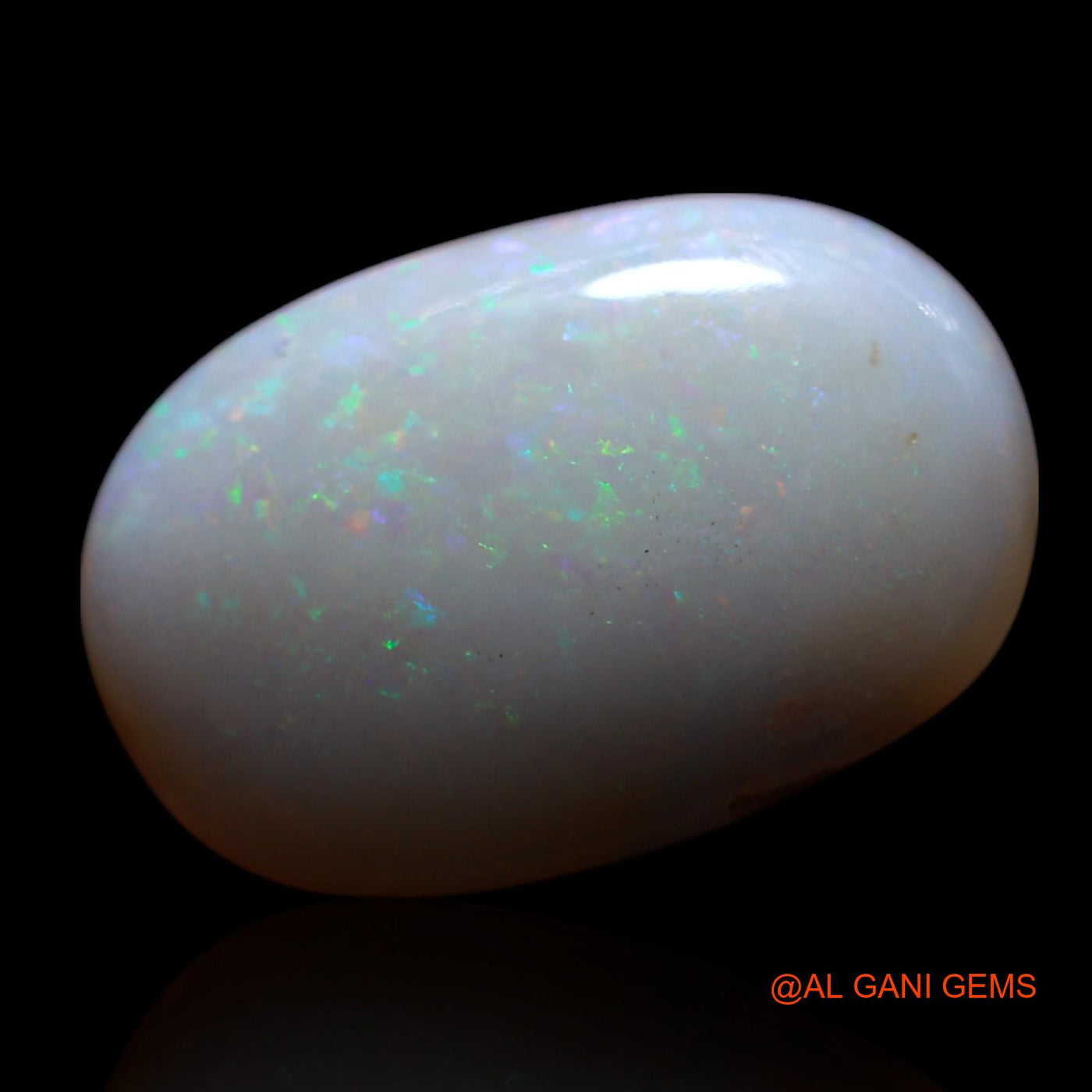 4.50 Cts Natural Australian Fire Opal Loose Gemstone Oval Cabochon 15x10x4 mm AG-572