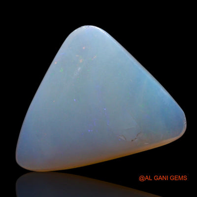 3.50 Cts Unheated Australian Fire Opal Loose Gemstone Trillion Cabochon Natural 15x11x3 mm AG-574