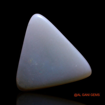 3.50 Cts Unheated Australian Fire Opal Loose Gemstone Trillion Cabochon Natural 14x12x3 mm AG-575