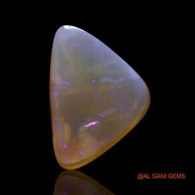 5.00 Cts Natural Australian Fire Opal Trillion Cabochon Loose Gemstone For Jewelry 15x10x5 mm AG-577
