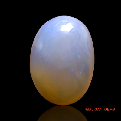 5.00 Cts Unheated Australian Fire Opal Loose Gemstone Oval Cabochon Natural 14x10x6 mm AG-578