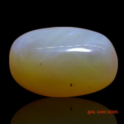 8.00 Cts Natural Australian Fire Opal Oval Cabochon Loose Gemstone For Jewelry 15x10x8 mm AG-579
