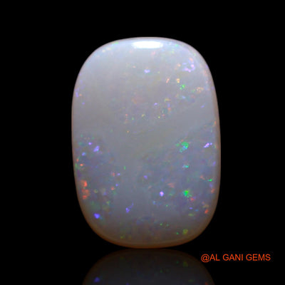 Natural Fire Opal Gemstone 1.50 Cts Loose Oval Cabochon From Australia 11x7x2 mm AG-57