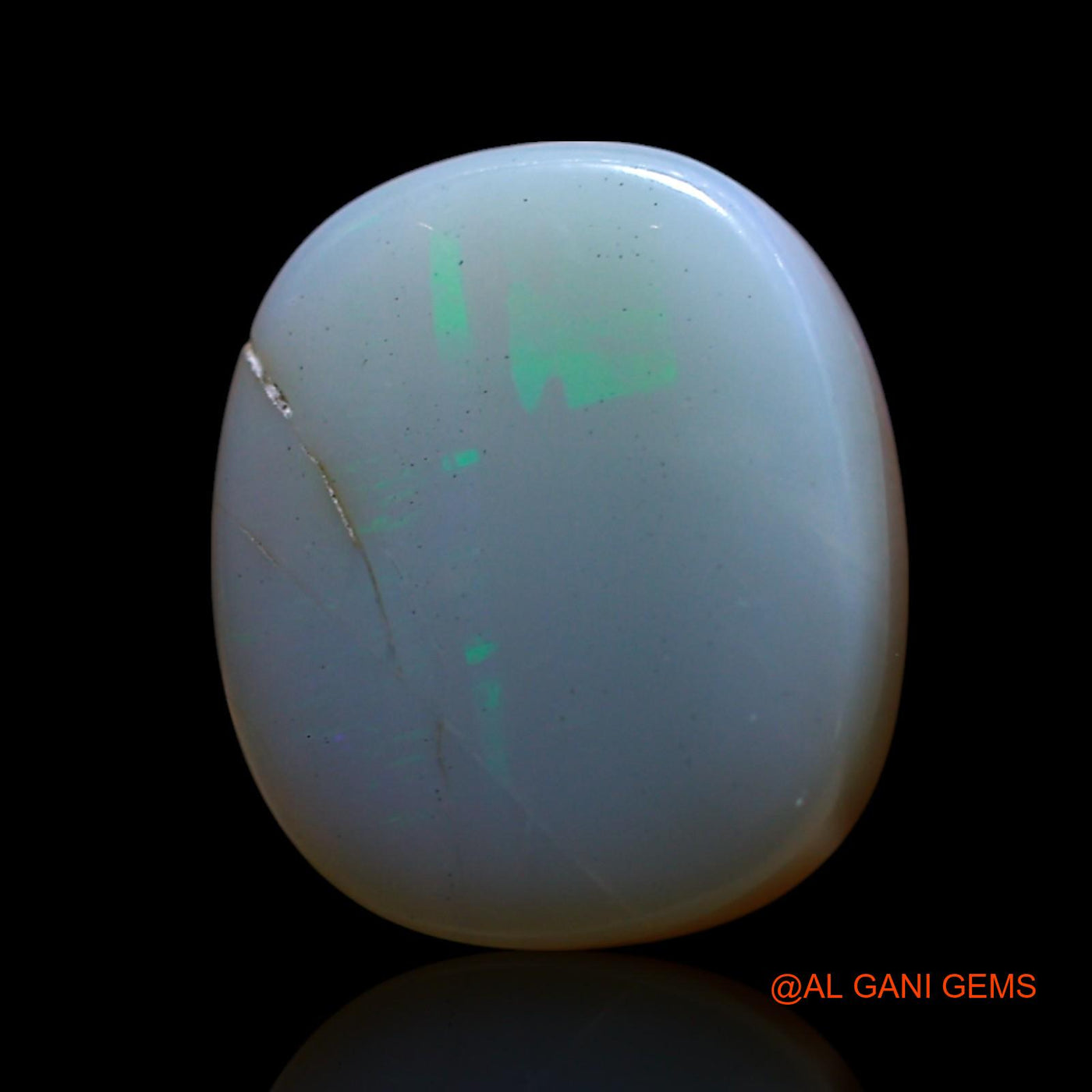 6.00 Cts Natural Australian Fire Opal Loose Gemstone Oval Cabochon 14x12x5 mm AG-580