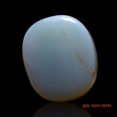 6.00 Cts Natural Australian Fire Opal Loose Gemstone Oval Cabochon 14x12x5 mm AG-580