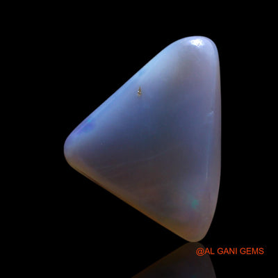 Natural Untreated Fire Opal Loose Gemstone Trillion Cabochon From Australia 3.00 Cts 14x11x4 mm AG-581