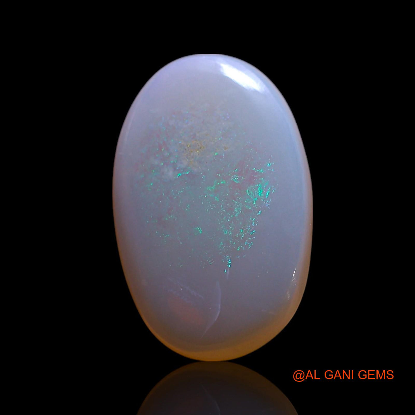 3.00 Cts Natural Australian Fire Opal Loose Gemstone Oval Cabochon 15x10x3 mm AG-584