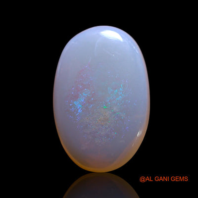 3.00 Cts Natural Australian Fire Opal Loose Gemstone Oval Cabochon 15x10x3 mm AG-584