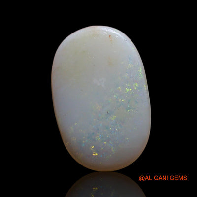 2.00 Cts Natural Australian Fire Opal Loose Gemstone Oval Cabochon 15x9x2 mm AG-586