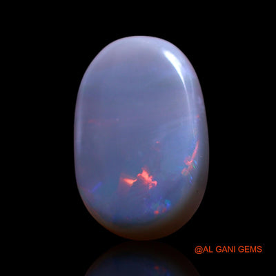 4.00 Cts Natural Australian Fire Opal Oval Cabochon Loose Gemstone For Jewelry 15x9x3 mm AG-588