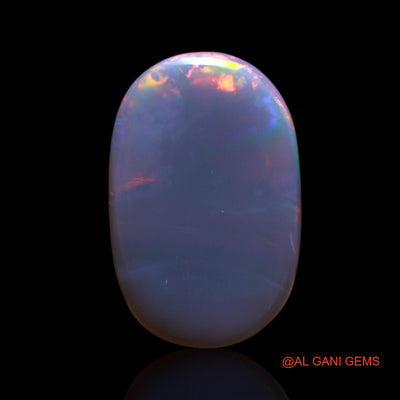 4.00 Cts Natural Australian Fire Opal Oval Cabochon Loose Gemstone For Jewelry 15x9x3 mm AG-588