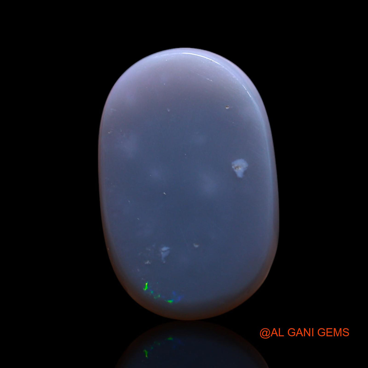4.00 Cts Natural Australian Fire Opal Oval Cabochon Loose Gemstone For Jewelry 15x9x3 mm AG-588