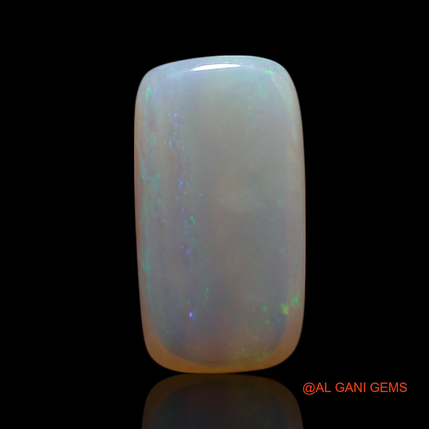 1.80 Cts Natural Australian Fire Opal Loose Gemstone Oval Cabochon 11x6x3 mm AG-58