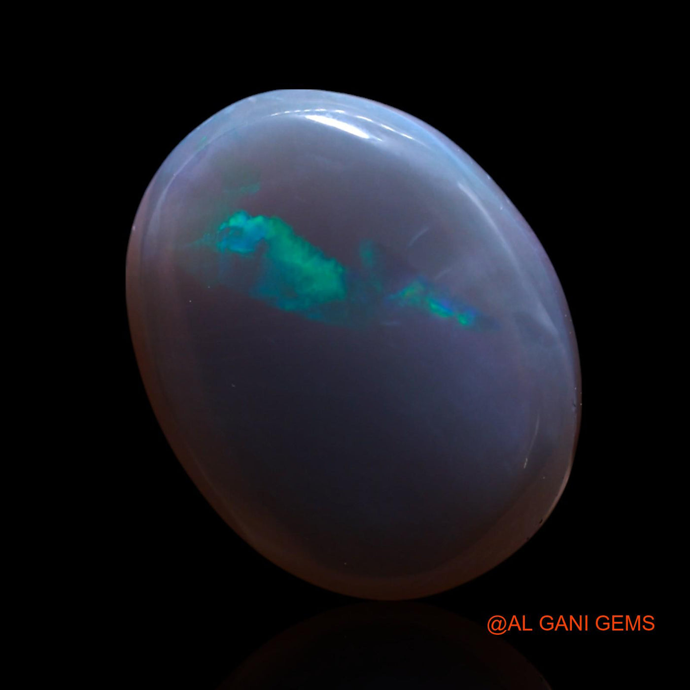 4.00 Cts Unheated Australian Fire Opal Loose Gemstone Oval Cabochon Natural 13x11x3 mm AG-590